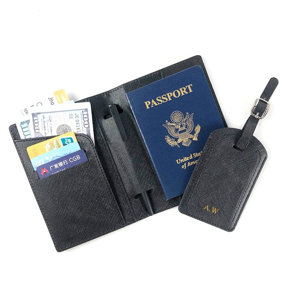 Custom Passport Cover Set Custom Passport Cover Set